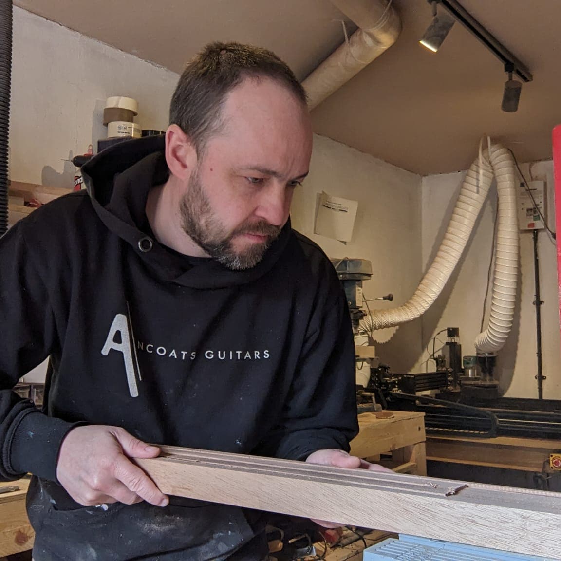 Ancoats Guitars workshop